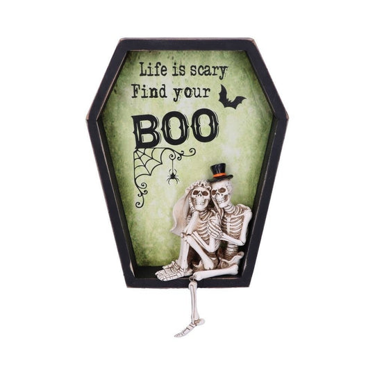 'Life is Scary' Wall Plaque