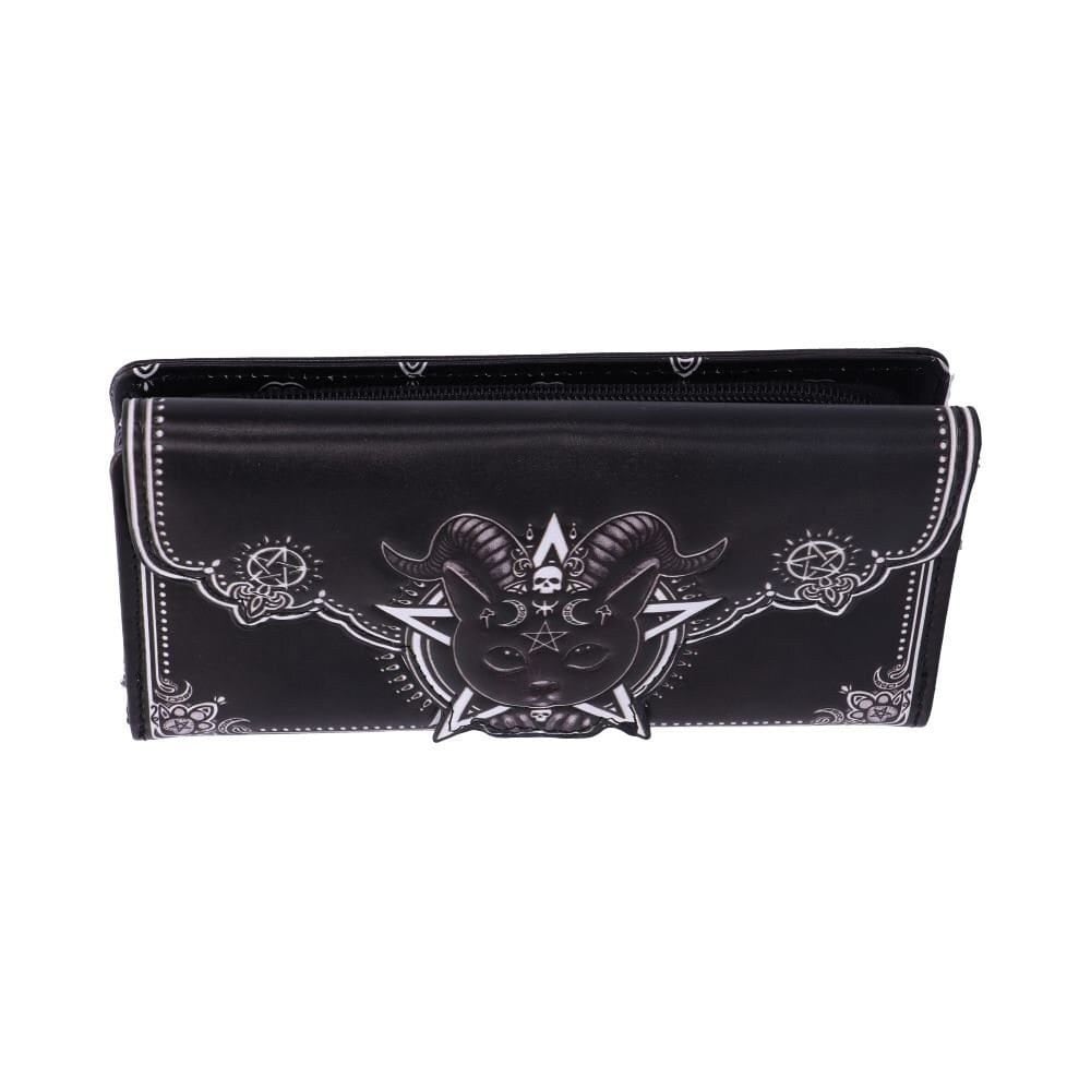 Baphomet Cat Embossed Purse