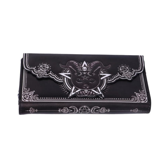 Baphomet Cat Embossed Purse