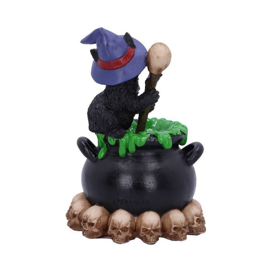 Familiar and Cauldron Figurine.