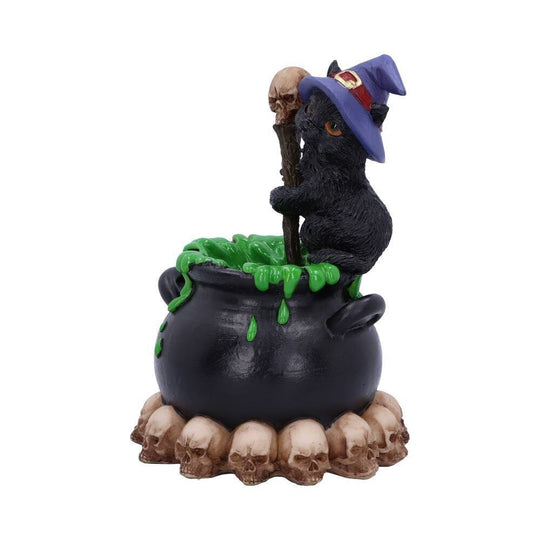 Familiar and Cauldron Figurine.