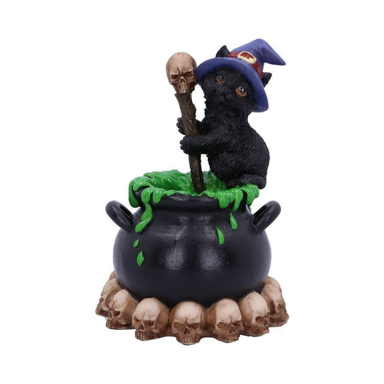 Familiar and Cauldron Figurine.