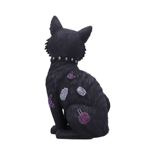 'Bad to the Bone' Cat Figurine