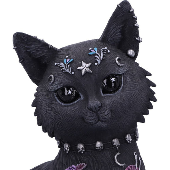 'Bad to the Bone' Cat Figurine