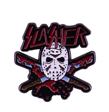 'Slasher' Enamel Pin