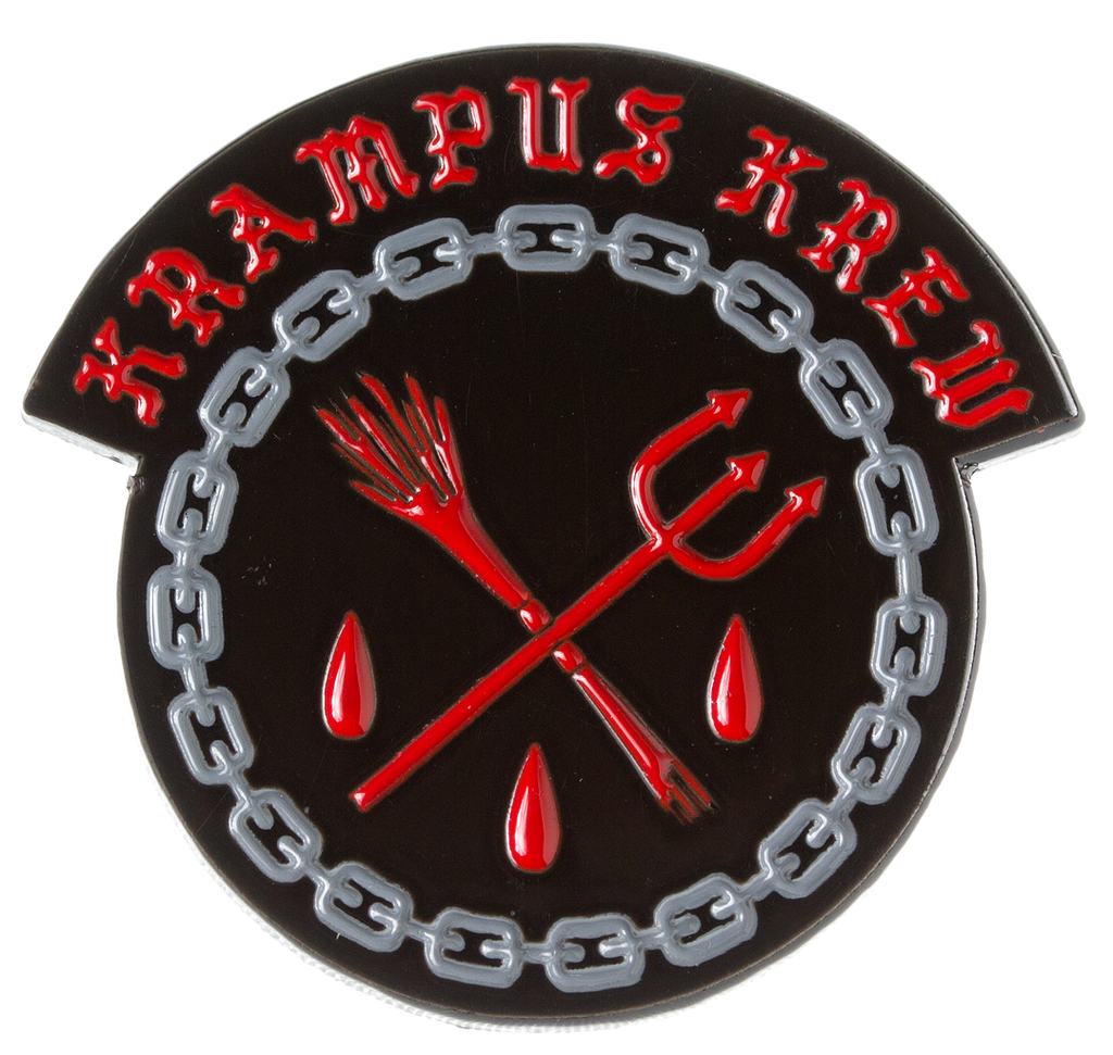 Krampus Krew Enamel Pin