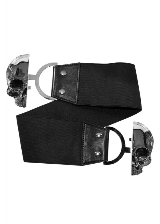 Skull Elastic Waist Belt