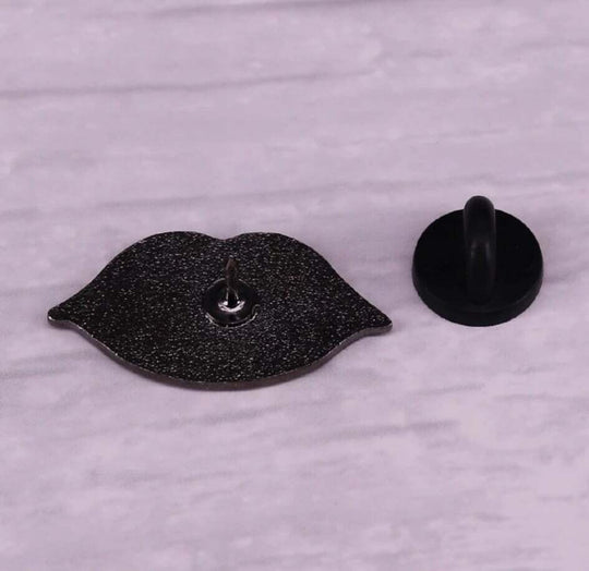 'Let's Talk about Serial Killers' Enamel Pin