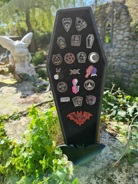 Coffin Pin Board Deluxe Bat