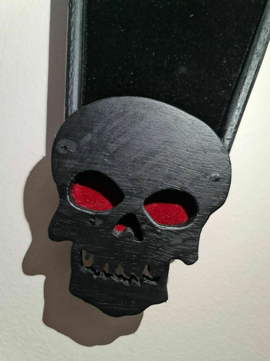 Coffin Pin Board Deluxe Skull