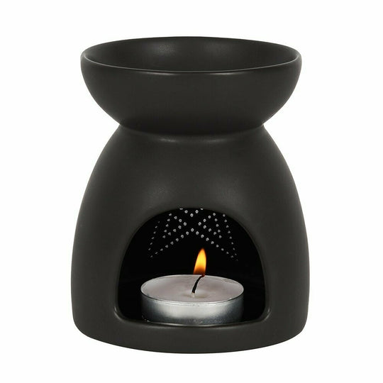 Black Pentagram Cut-Out Oil/Wax Burner