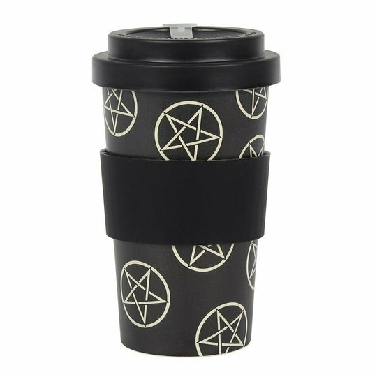 Pentagram Bamboo Travel Mug