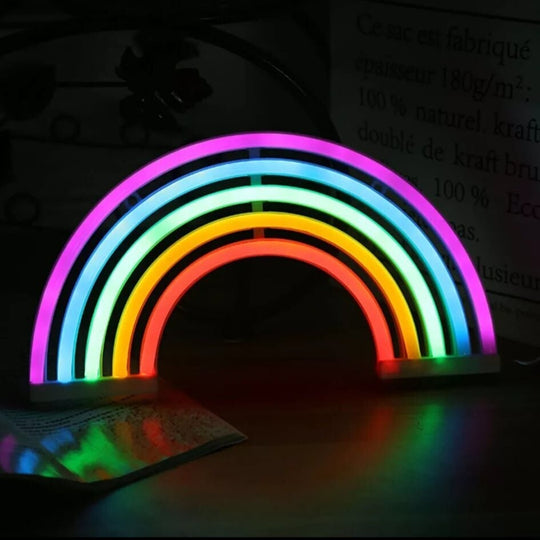 Neon LED Rainbow Light