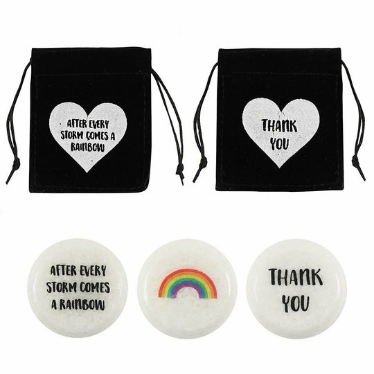 Rainbow Sentiment Stone in a Bag