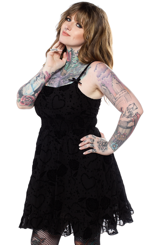 Barbed Wire Dolly Dress
