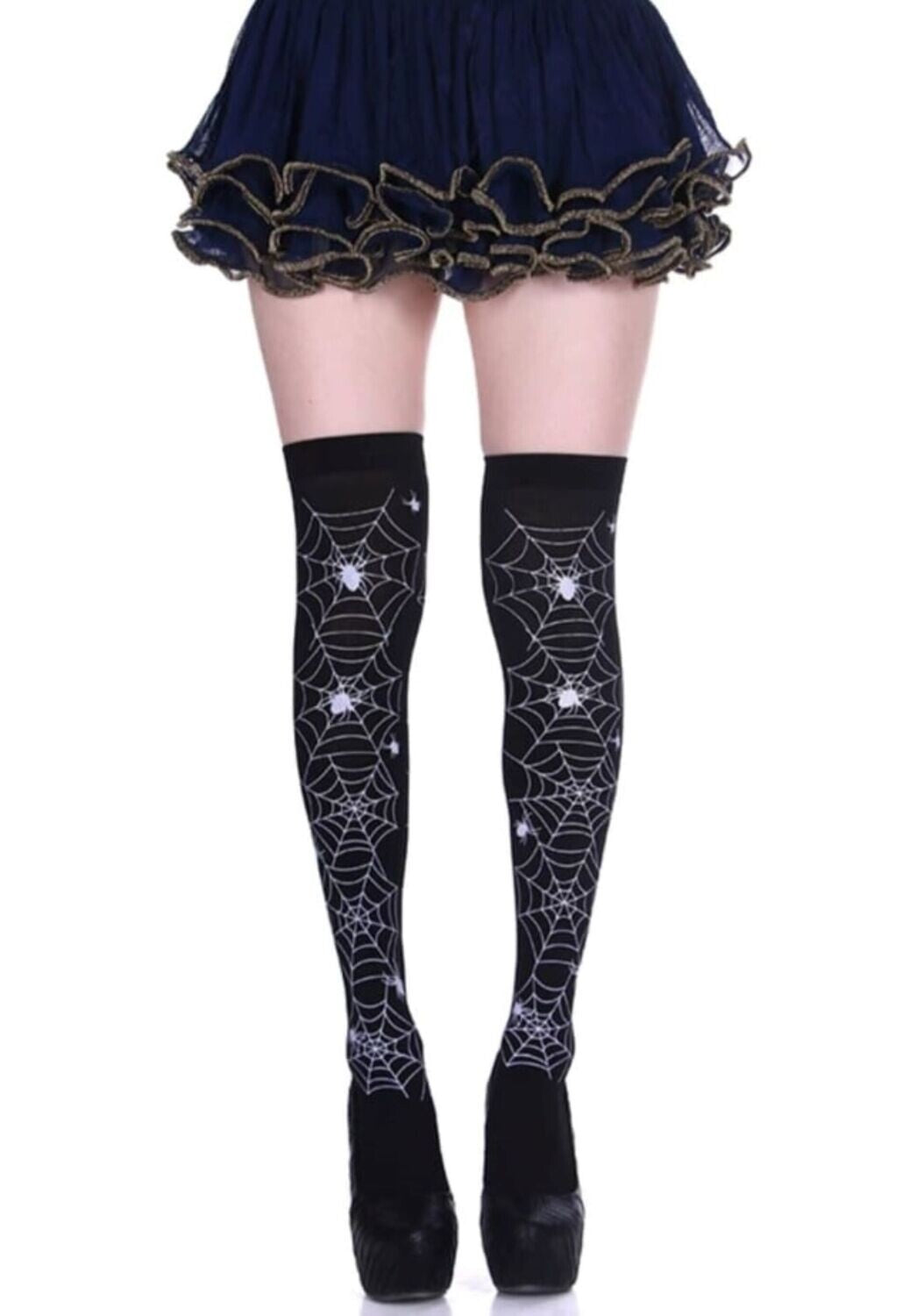 Spider Web Stockings