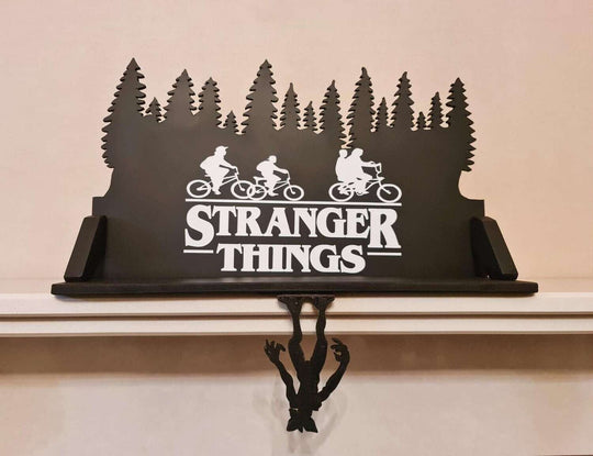 Stranger Things Inspired Handmade Shelf