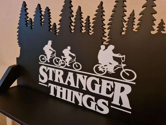Stranger Things Inspired Handmade Shelf