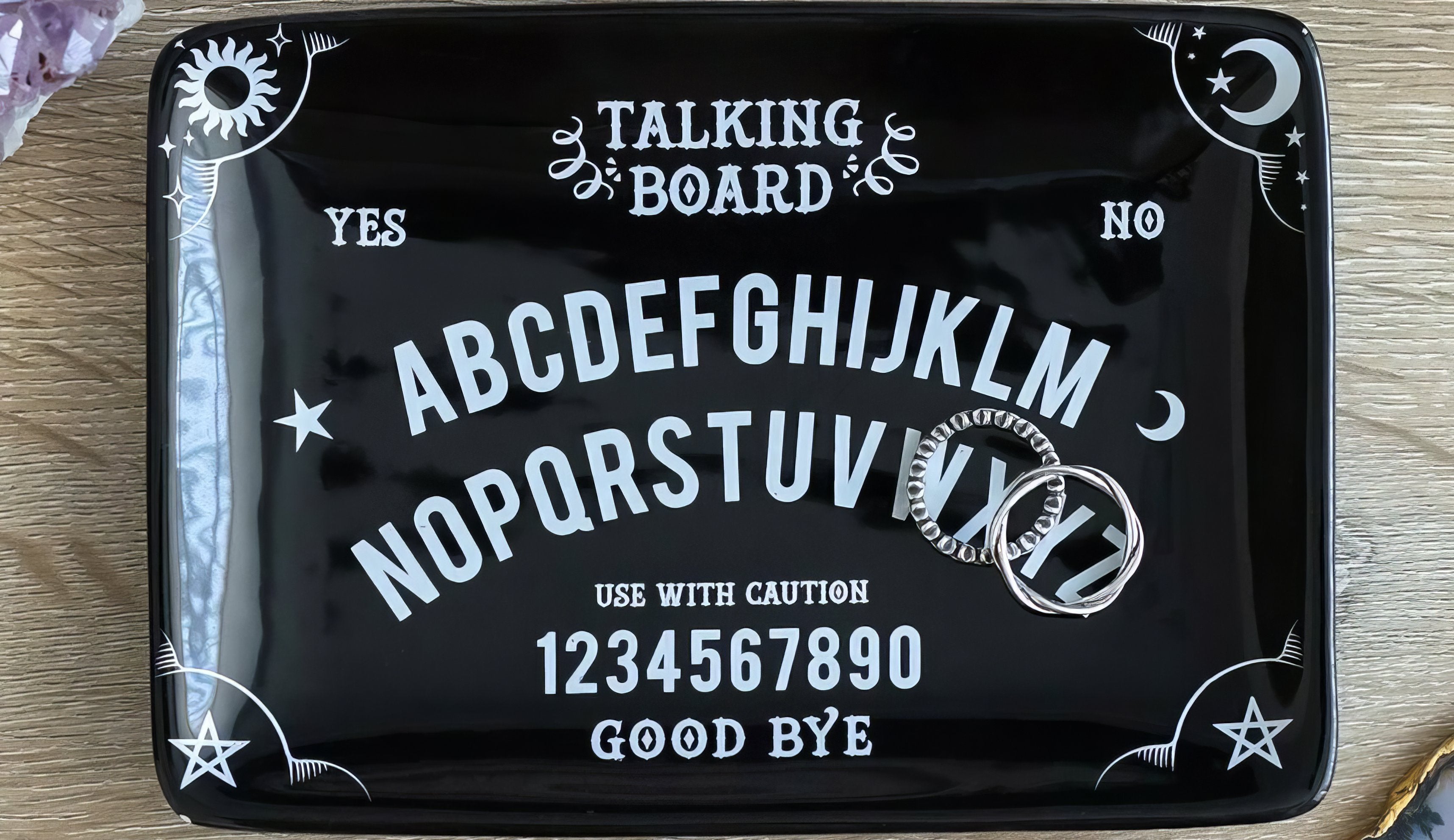 Trinket dish ouija