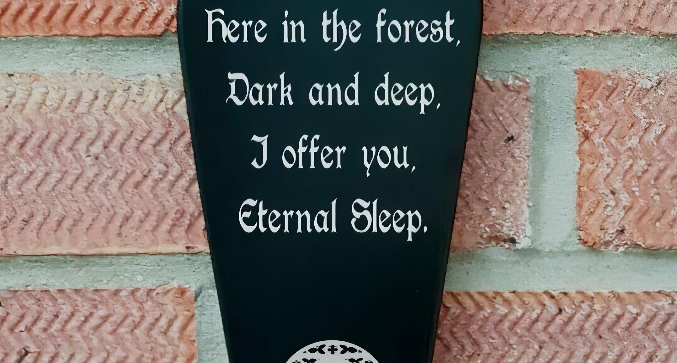 coffin plaque