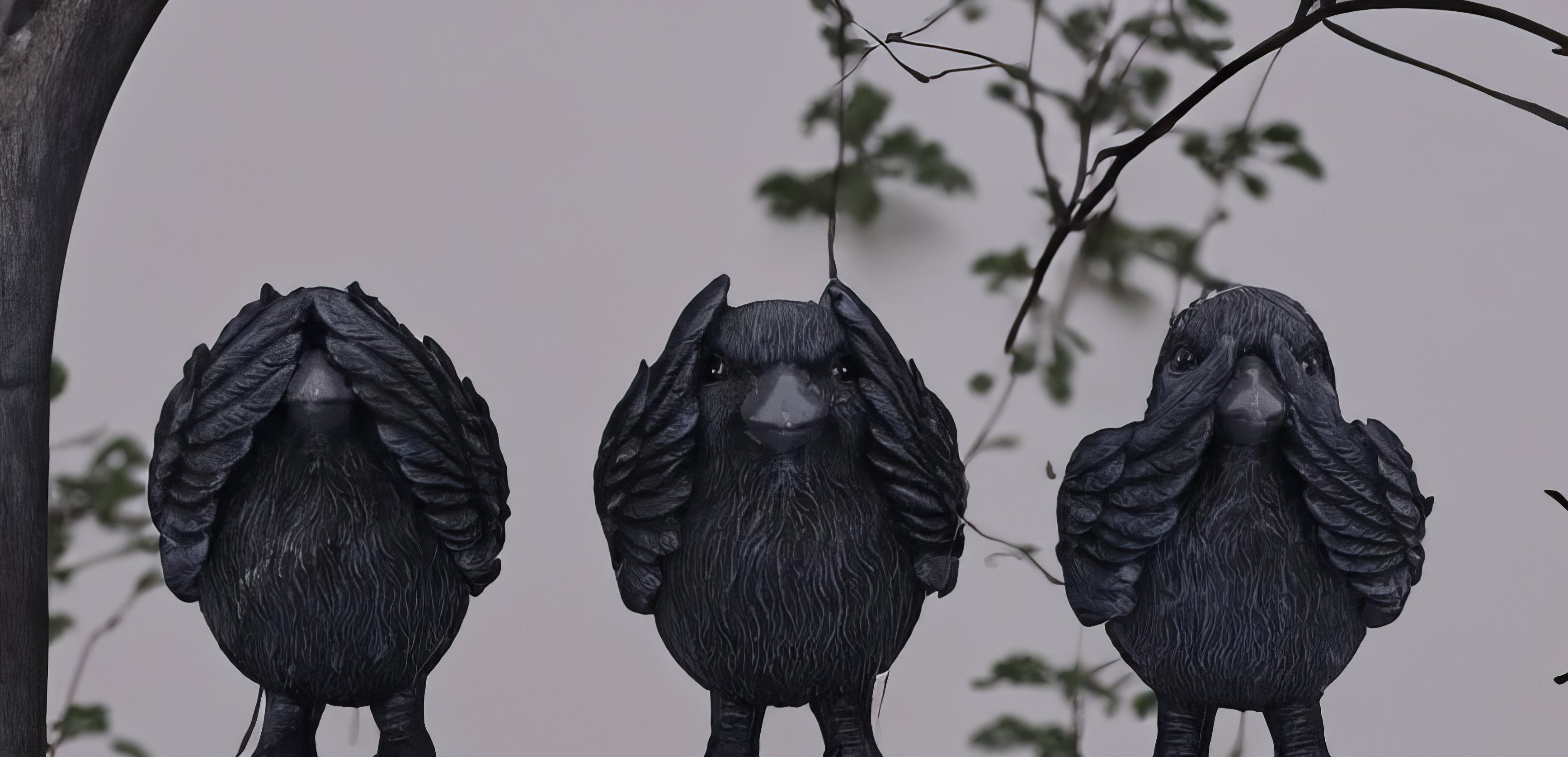 3 wise Ravens