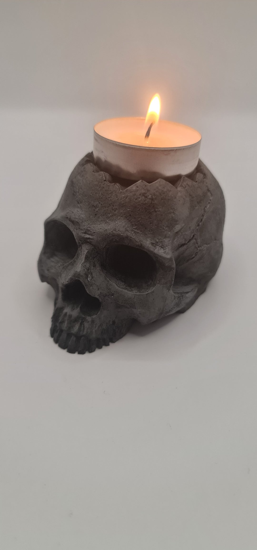 Skull Tea Light Holder