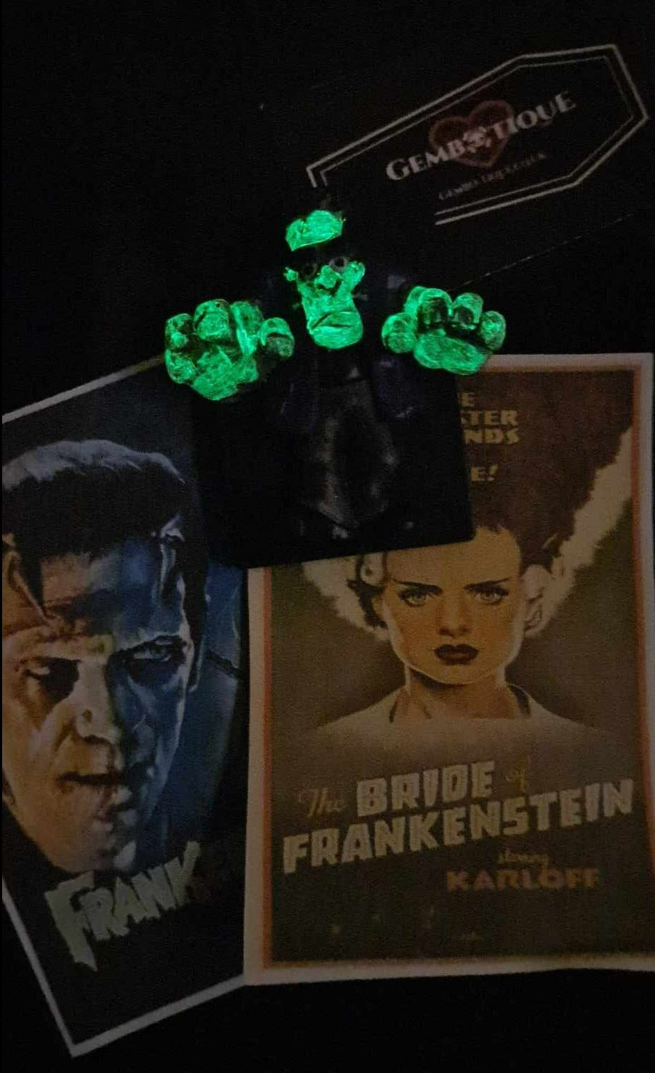 Frankenstein Monster Magnet - Glow in Dark