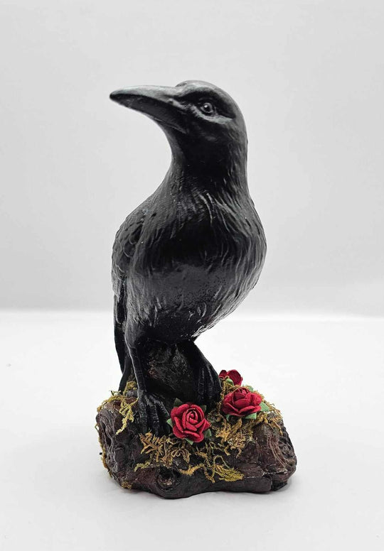 Crow & Roses Ornament