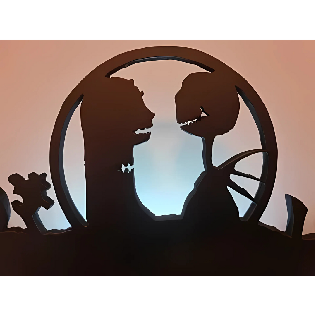 Nightmare Before Christmas Inspired  Handmade Shelf