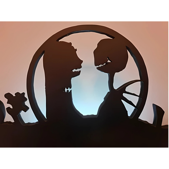 Nightmare Before Christmas Inspired  Handmade Shelf