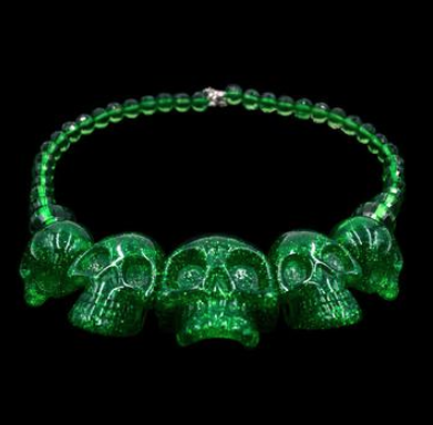 Kreepsville skull necklace deals
