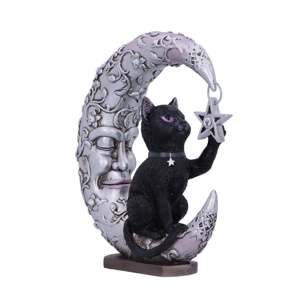 Luna Companion Moon and Cat Ornament 18.8cm