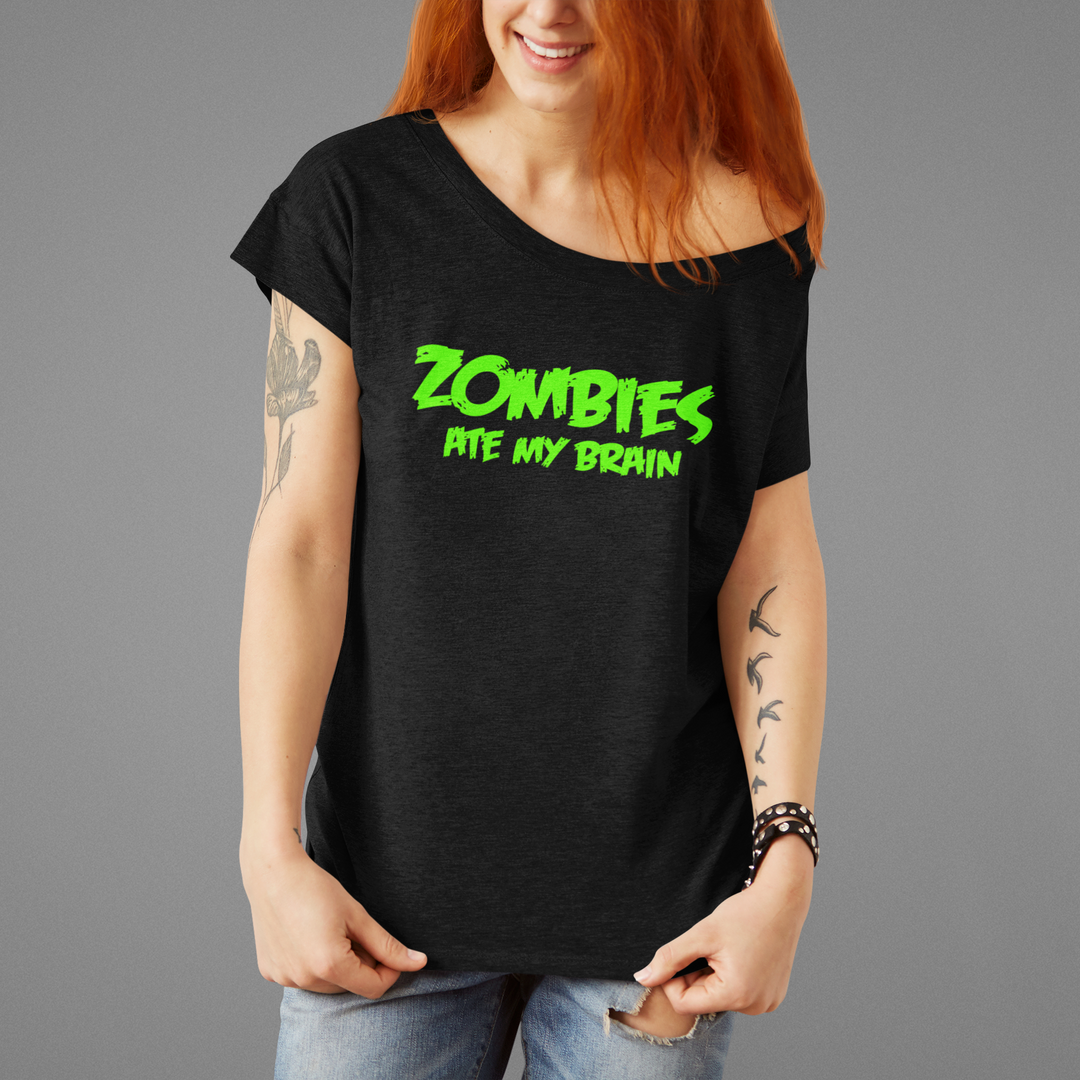 Zombies Ate My Brain Tee