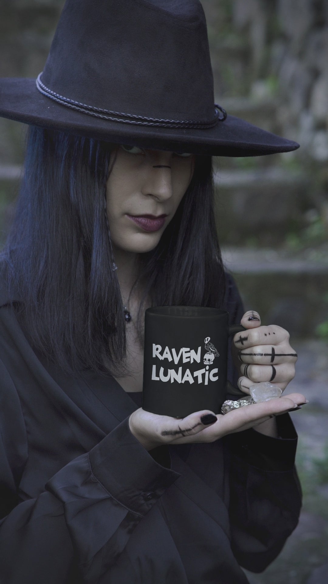 Raven Lunatic Mug