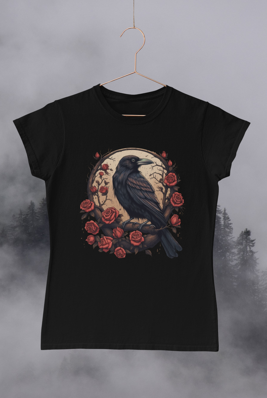 Raven and Roses Tee