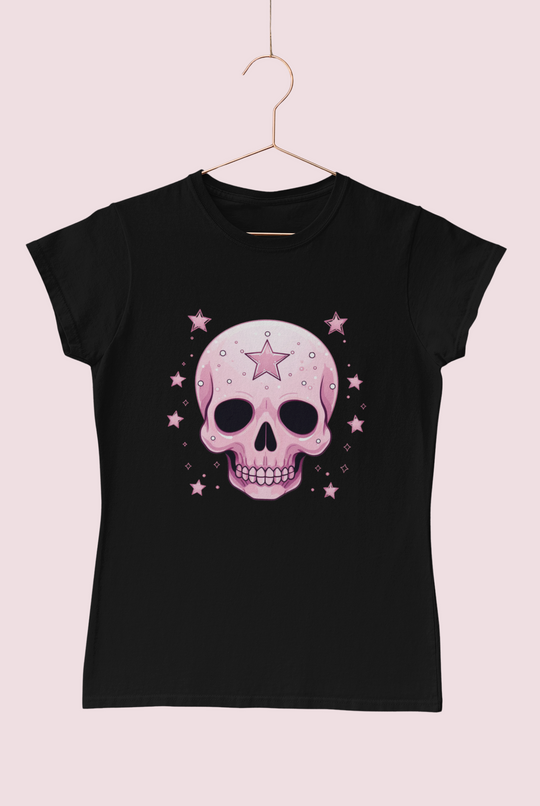 Pink Skull Tee