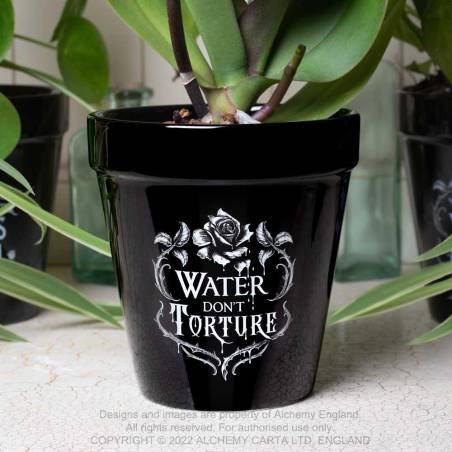 Water, Don't Torture Plant Pot
