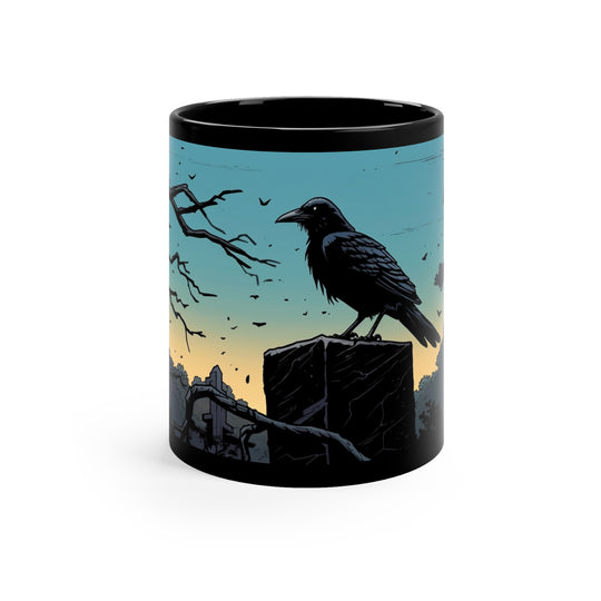 Nocturnal Corvida - Raven Mug