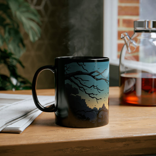 Nocturnal Corvida - Raven Mug