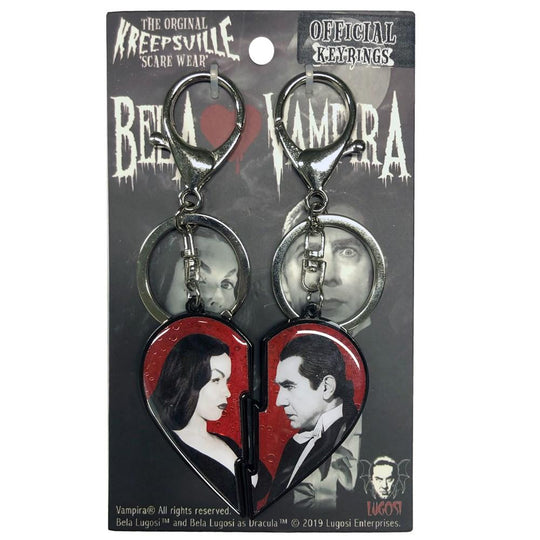 Bela Loves Vampira Broken Heart Pin Set