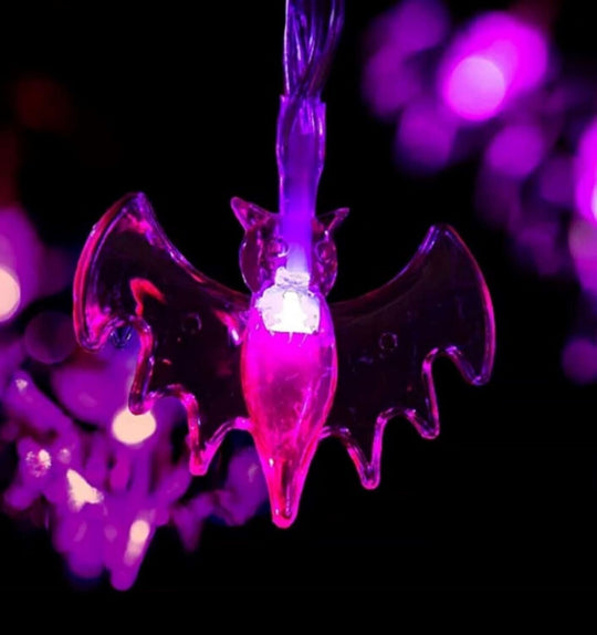 Pink/ Purple Bat Led Light String