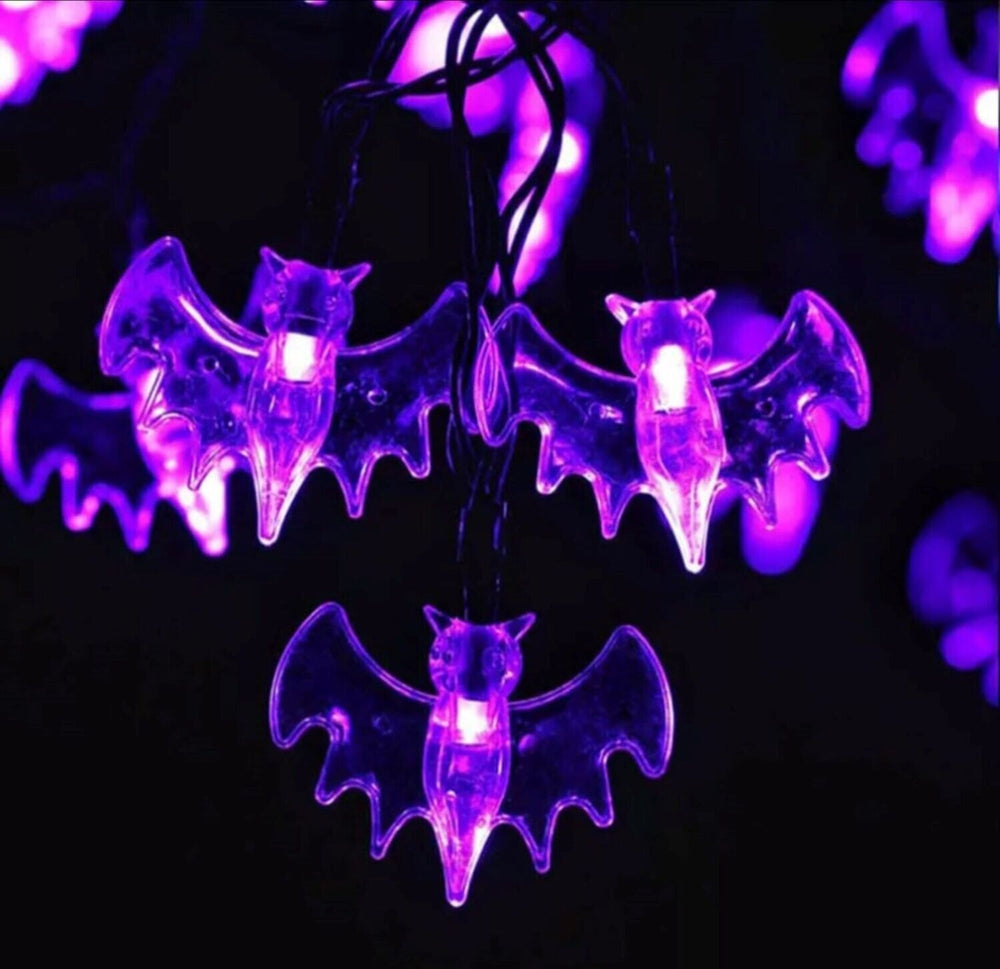Pink/ Purple Bat Led Light String