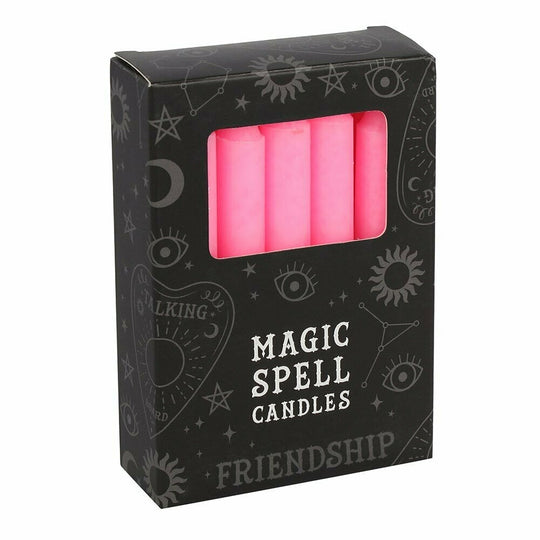 Pink 'Friendship' Spell Candles