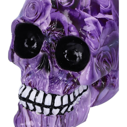 Purple Rose Skull