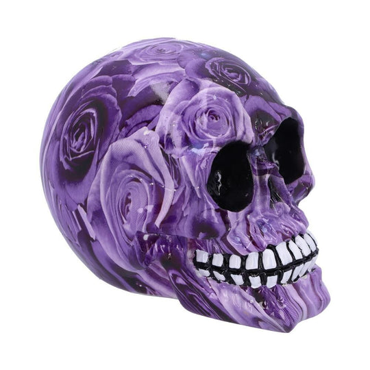 Purple Rose Skull