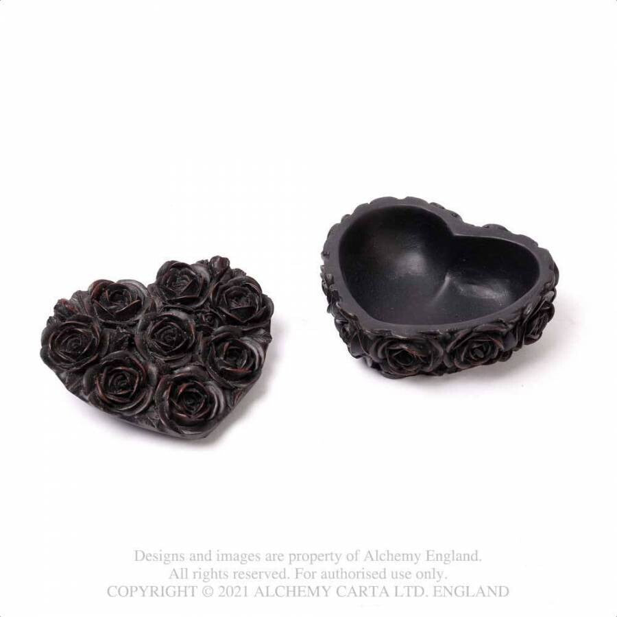 Rose Heart Trinket Box