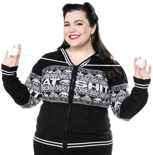 Eat Sh*t Knit Hoodie