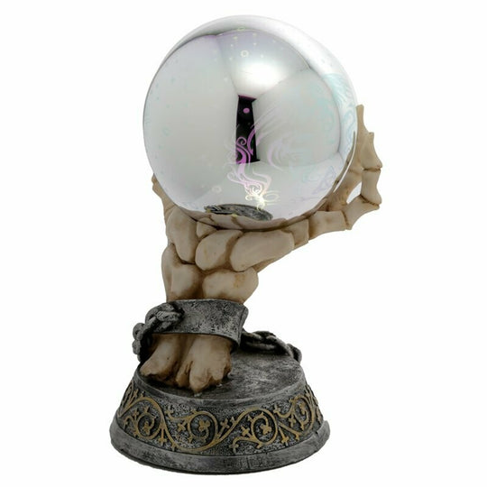 Skeleton Hand LED Metallic Orb