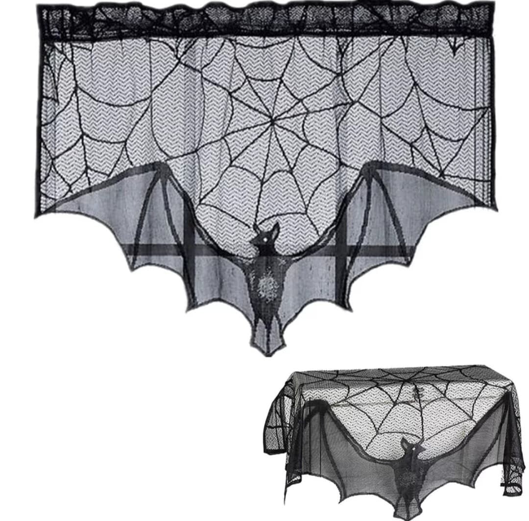 Bat  Cobweb Lace Cover