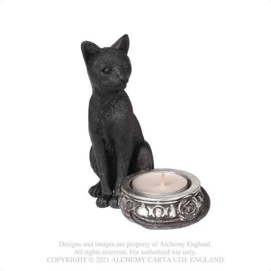 Black Cat T-light holder